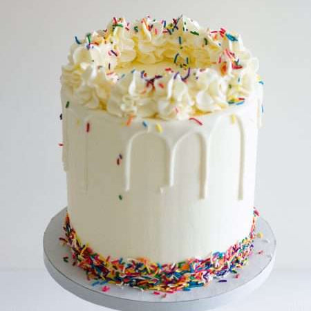 Colorful Birthday Cake